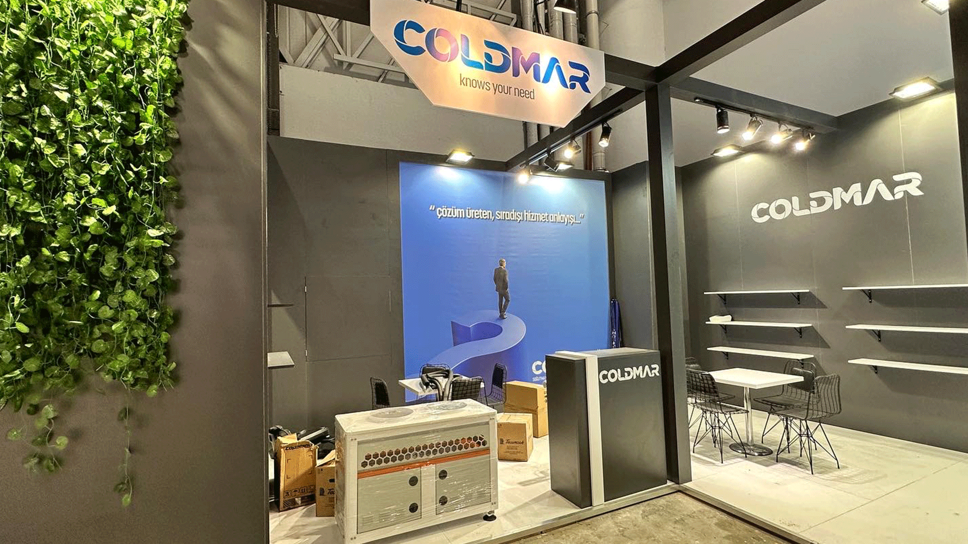 EFEX216 Exhibition Solutions, Konut Projesi - Mimarlık ve İç Mimarlık Hizmetleri - Coldmar Soğutma Fuar Stand